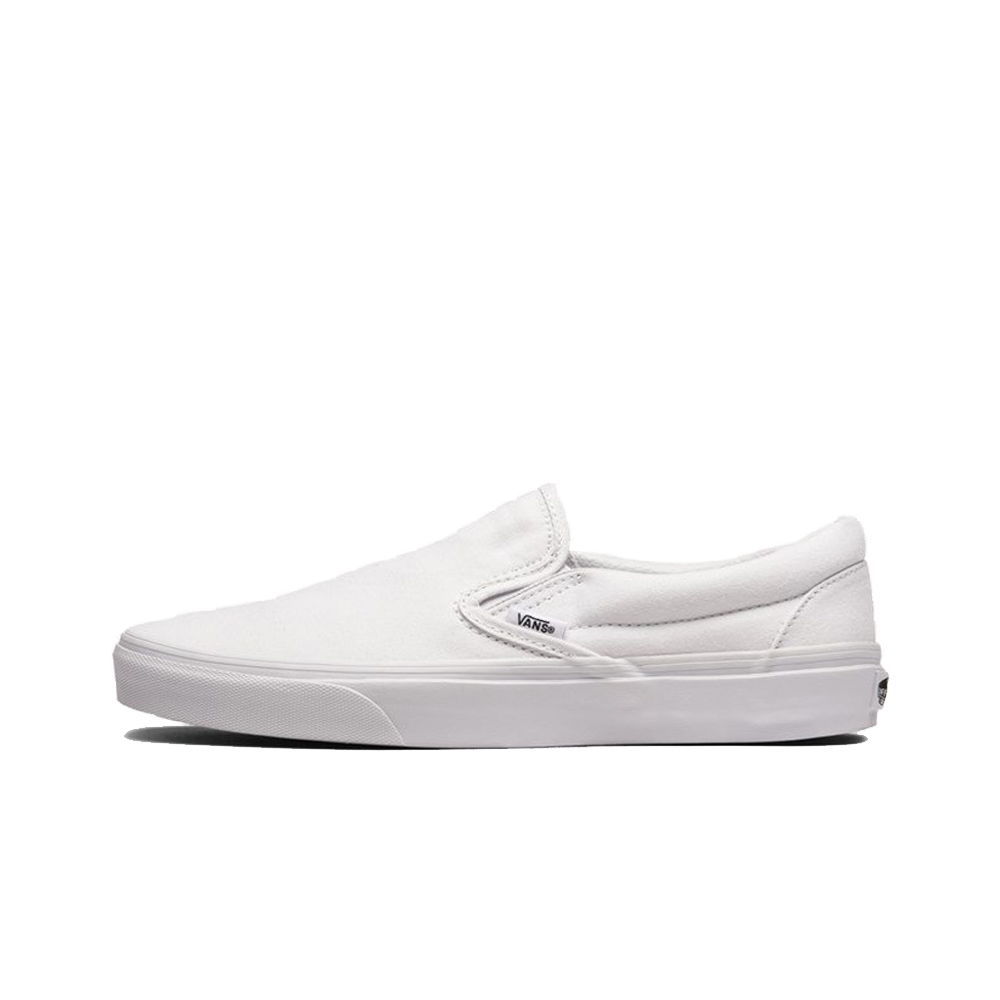 Vans Classic Slip-On Sneaker - All White | Global Soccerstore