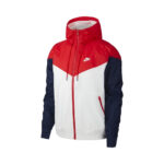 Nike Sportswear Windrunner – White/University Red/Midnight Navy/White
