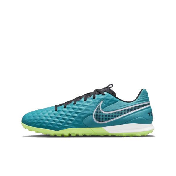 Nike Tiempo Legend 8 Academy TF - Aquamarine/White-Lime Glow-Off Noir image 1 | AT6100-303 | Global Soccerstore