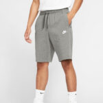 Nike Sportswear Club Shorts – Dark Grey Heather/(White)
