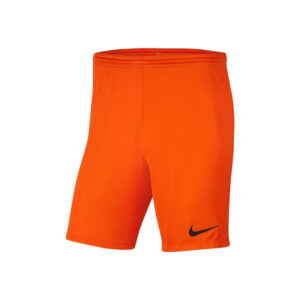 Nike Park III Knit Shorts - Orange image 1 | BV6855-819 | Global Soccerstore