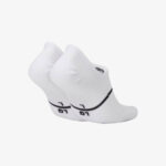 Nike Essential No Show Sneaker Socks 2P – White/(Black)