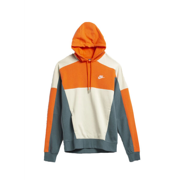 nike green and orange hoodie