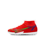 Jr Nike Mercurial Superfly 8 Academy TF – Bright Crimson/Indigo Burst/Rage Green