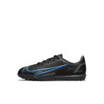 Jr Nike Mercurial Vapor 14 Academy TF – Black/Iron Grey/University Blue