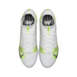 Nike Mercurial Superfly 8 Elite FG – White/Black-Mtlc-Silver-Volt