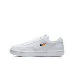 W Nike Court Vintage PRM – White/Black-Total Orange