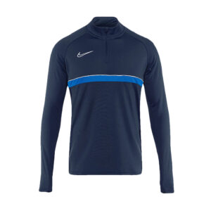 Nike Academy 21 Drill Top - Obsidian/White/Royal Blue image 1 | CW6110-453 | Global Soccerstore