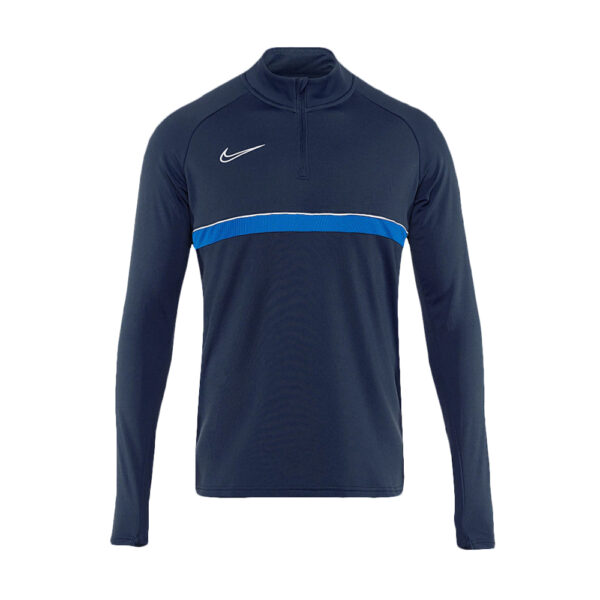 Youth Nike Academy 21 Drill Top - Obsidian/White/Royal Blue image 1 | CW6112-453 | Global Soccerstore