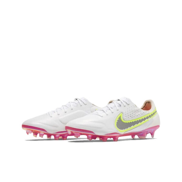 Nike Tiempo Legend 9 Elite FG - White/Black/Bright Crimson/Pink Blast ...