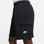 Nike Sportswear Club Cargo Shorts – Black/Black/(White)