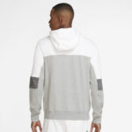 Nike Sportswear Pullover Hoodie – White/Dark Grey Heather/Charcoal Heather