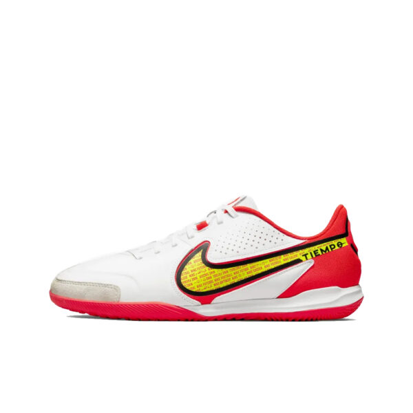 Nike Tiempo Legend 9 Academy IC - White/Volt/Bright Crimson/Black image 1 | DA1190-176 | Global Soccerstore