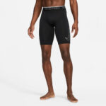 Nike Pro Dri-Fit Shorts Long – Black/White