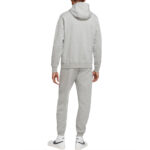 Nike Sportswear Graphic Fleece Tracksuit – Dark Grey Heather/Base Grey