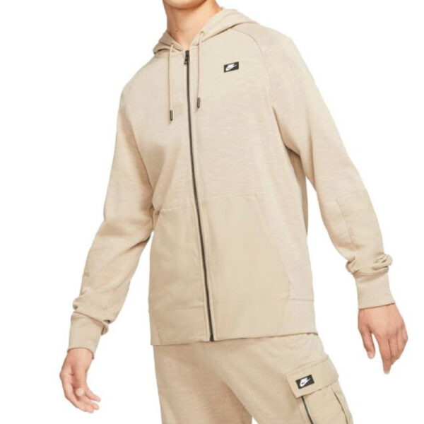Nike Sportswear Lightweight Essential Hoodie - Khaki/Black Oxidized image 1 | DM4580-247 | Global Soccerstore