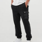Nike Sportswear Lightweight Essential Pants – Black/Black Oxidized