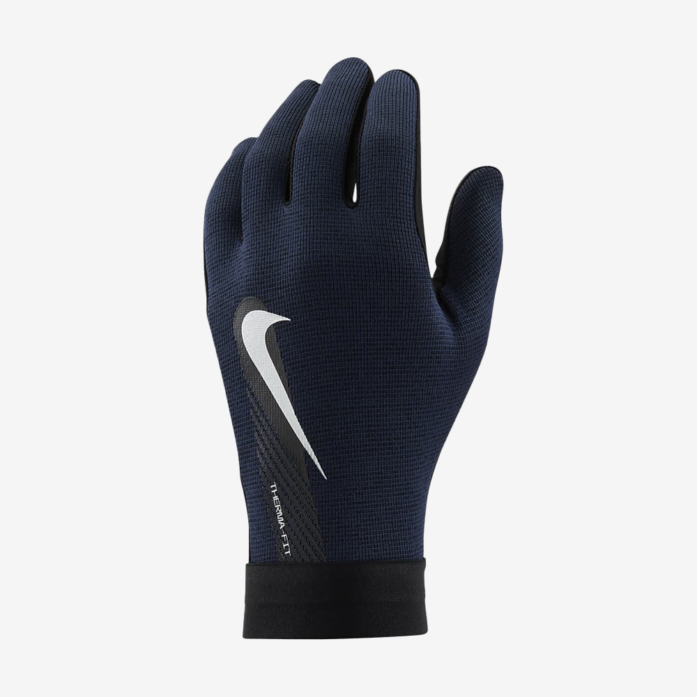 Mens Nike Academy Thermafit HO22 Gloves – Black/Rough Green/Kumquat