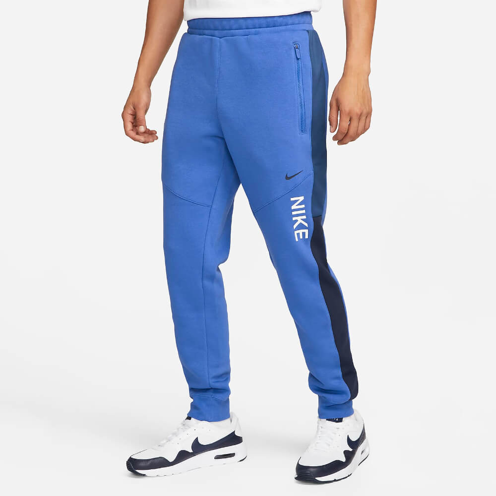 Nike Sportswear Hybrid Fleece Joggers – Comet Blue/Mystic Navy/Obsidian