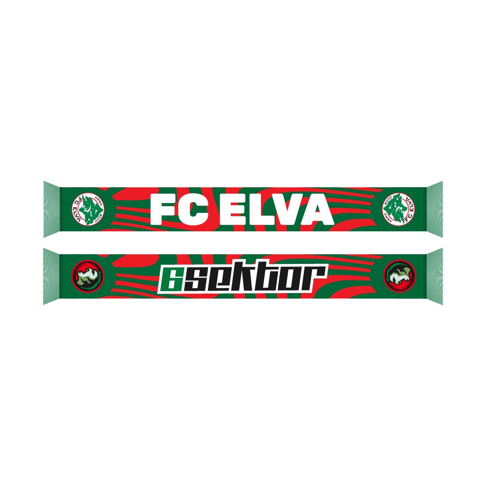 FC Elva fännisall – Green/Red
