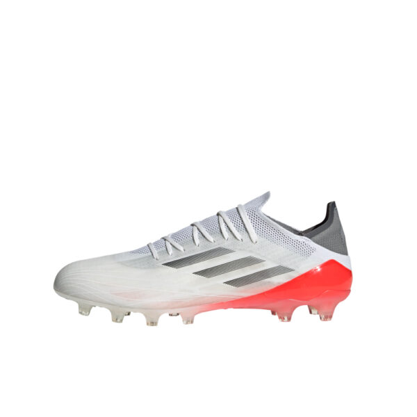 Adidas X Speedflow .1 AG - Cloud White/Iron Metallic/Solar Red image 1 | FY3265 | Global Soccerstore