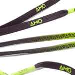 AMO Performance Grip Lace 2.0 – 130cm – Safety Yellow / Jet Black