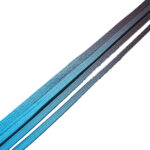 AMO Speed Lace -125cm – Black / Dazzling Blue