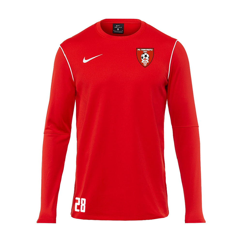FC Tarvastu punane dressipluus (Täiskasvanute suurused)