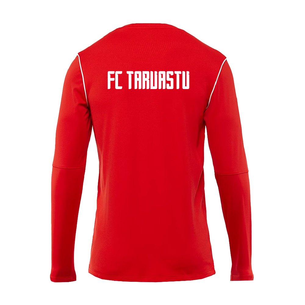 FC Tarvastu punane dressipluus (Täiskasvanute suurused)